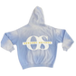 Blue Statement Hoodie