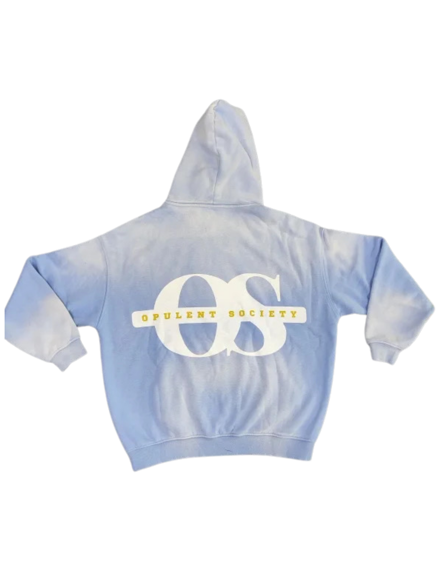 Blue Statement Hoodie