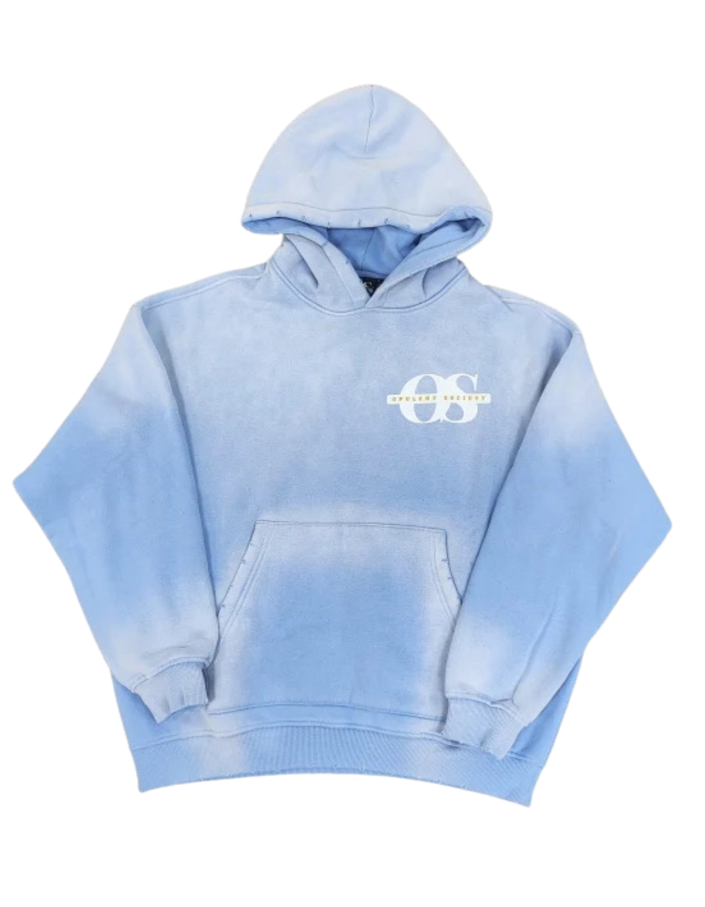 Blue Statement Hoodie