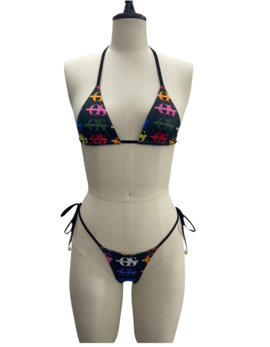 Multi Color Bikini Set